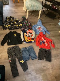 Kid clothes size 6/7 everything for 50.00