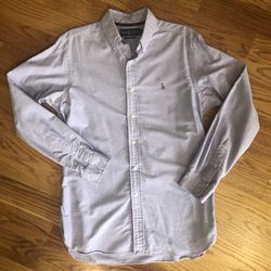 Men’s Polo Long Sleeved Button Down Shirt