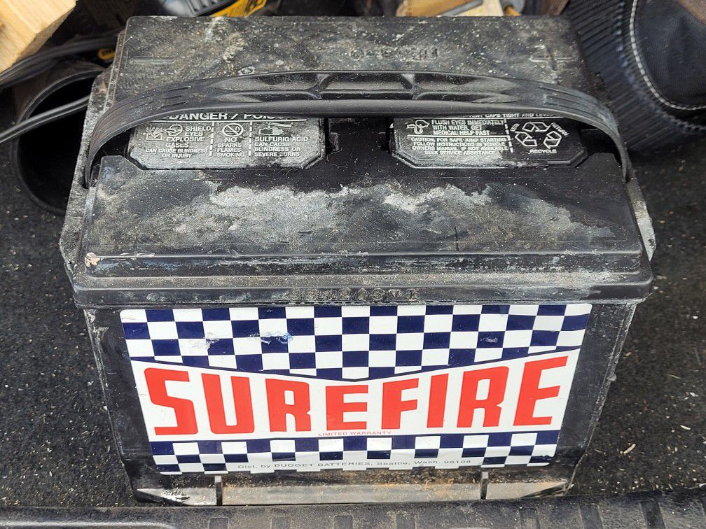 Surefire Side Post Car Battery 