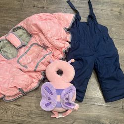 Baby Head Protector, Cart Cover & Snowsuit