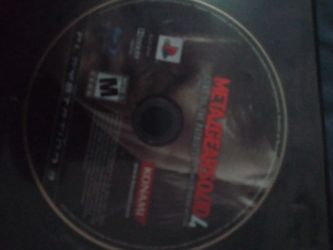 PS3 Metal Gear Solid 4