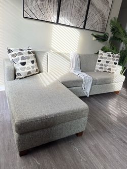 Gray Chaise Sectional