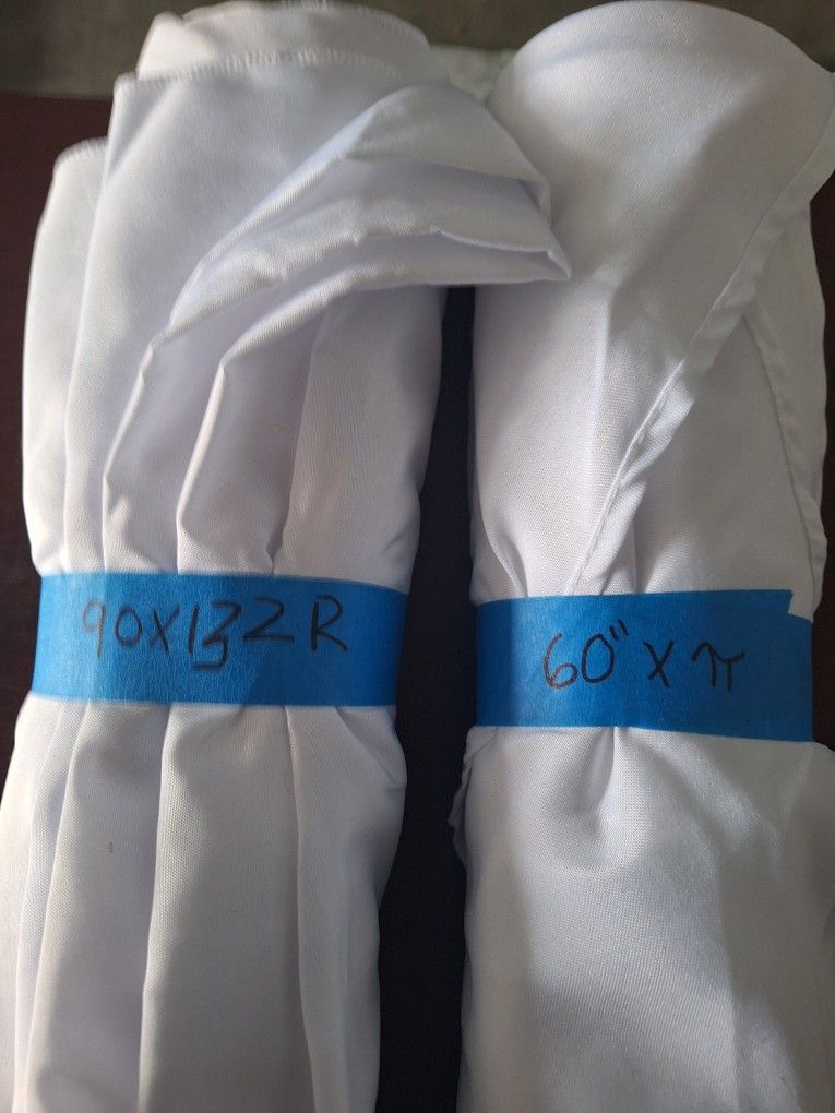 White Table Cloths