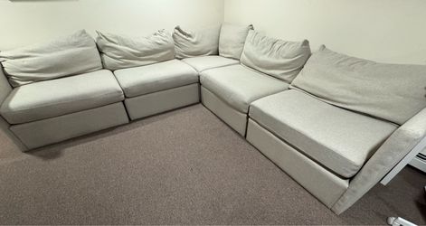 Track Arm Modular Sectional