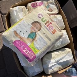Cuties Diapers Size 6