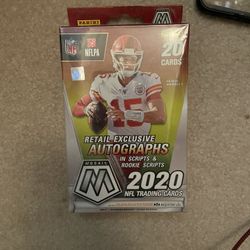 2020 Nfl Mosaic Hanger Box Herbert Burrow Genesis Autographs 