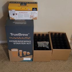 TrueBrew Starter Kit with 24 Bottles and Auto-Siphon Clamp