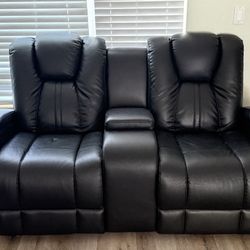 Black Loveseat