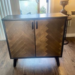 Wood Cabinet 34”w X 35h”h