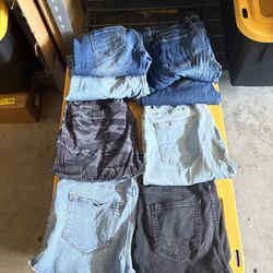 Pantalones talla 6 $10 cada uno