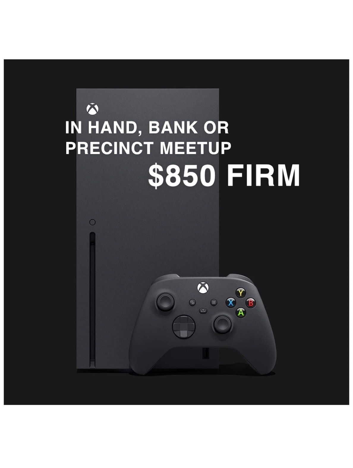 XBOX Series X Next Gen Console In Hand Brand New