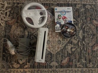 Wii bundle( missing wire for tv and wire for motion) but everything else works