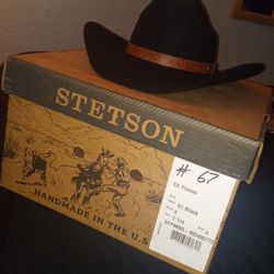 Stetson Hat Size 7 1/4th
