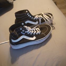 High top! Double Lined Vans! 