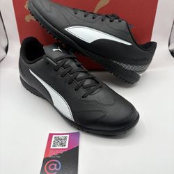 New PUMA Vitoria 2 Turf Soccer Shoes Cleats Mens Size 8.5, 9, 9.5, 11 And 13 Black White