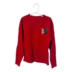 Walt Disney World Spirit Jersey Glitter Minnie Mouse Size Child Small