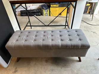 Upholstered Storage Bench