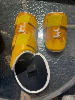 Yellow Baseball Batting Guards