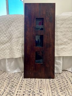 Dark Wood Multi-Panel Frame