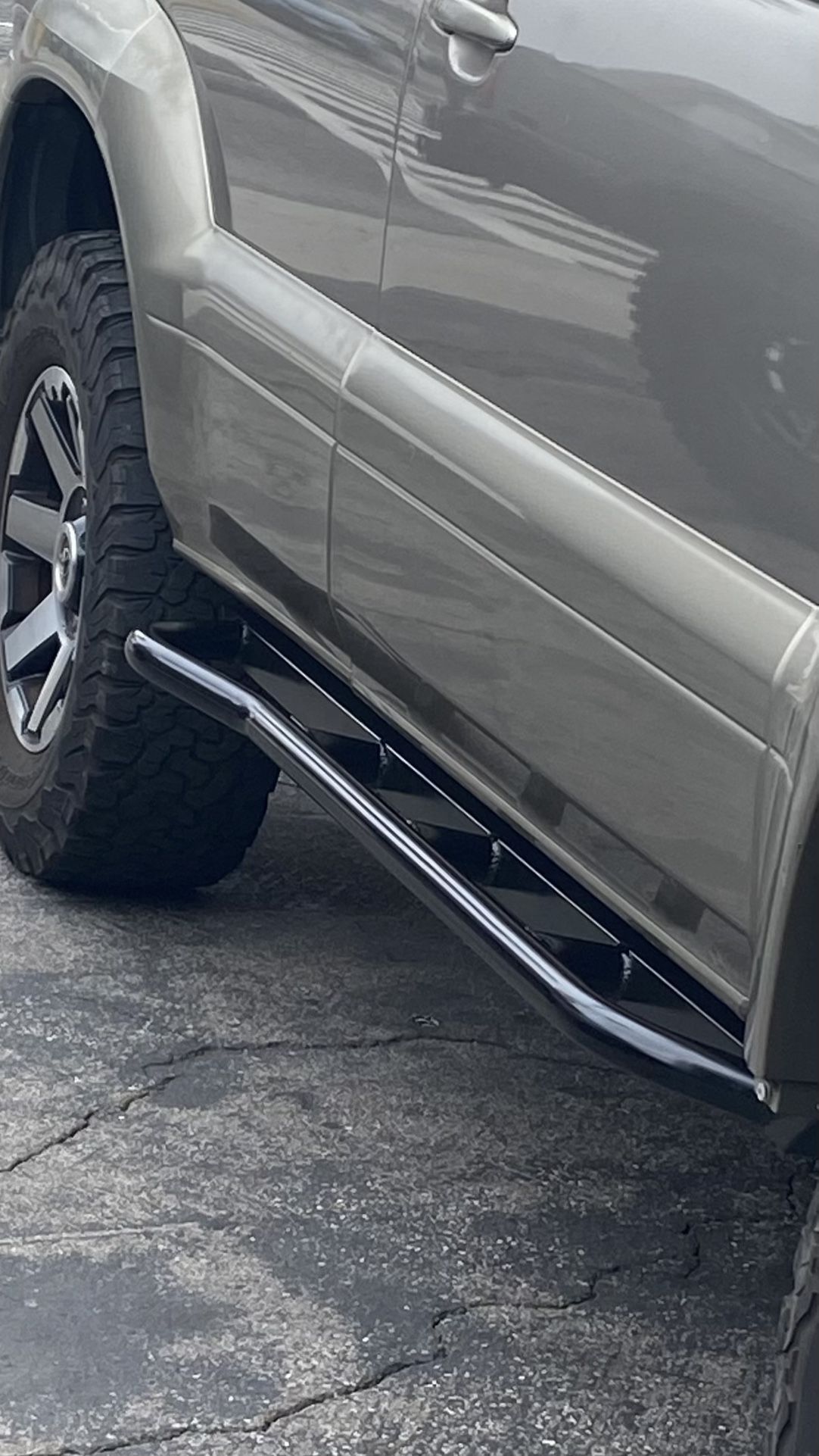 Toyota 4Runner All Gens And Gx460 Gx470 Rock Sliders Off-road Armor “weld On”  Step sides 