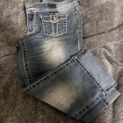 Angels Capri Jean Shorts Size 11 