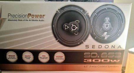Precision Power 6.5 Door Speakers Brand New In The Box