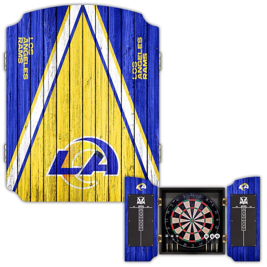 Los Angeles Rams Dartboard Cabinet