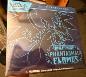 Pokémon TCG Mega Evolution Phantasmal Flames Elite Trainer Box