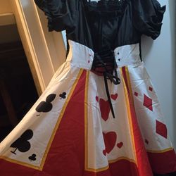 Xl Queen Of Hearts Dress