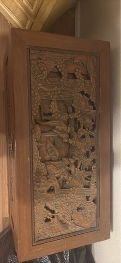 Japanese chest 39 inches long 19 inches tall 16 inches wide