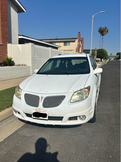 Pontiac Vibe White Hatchback non op/ for part unless fixed