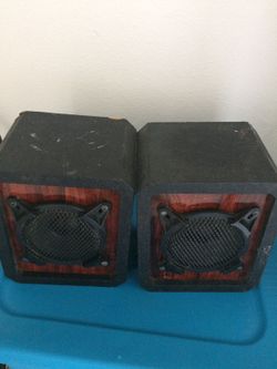 Two speakers for home reciever great condition