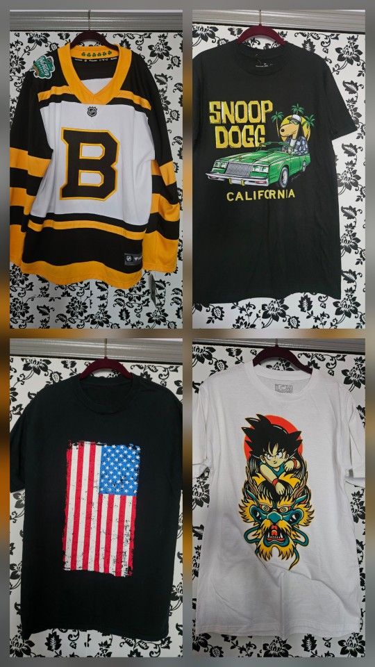 T -shirts.
