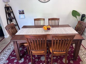 Elegant Solid Wood Dining Set for Sale