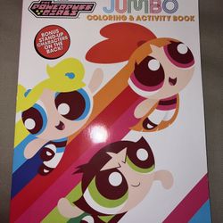 Brand New Powerpuff Girl Coloring Book