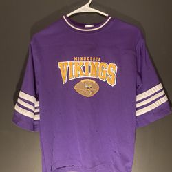 Vintage Official NFL Minnesota Vikings Football Jersey Adult Small (youth L)