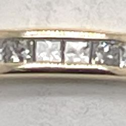 14kt Princess Band 1.00 Carat $850