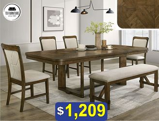 6 Pc Dining Set
