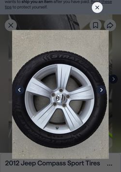 Jeep compass tires