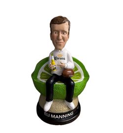 Football Corona Bobble Head - Eli Manning (35in)