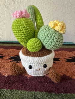 Crotchet Cactus Decor
