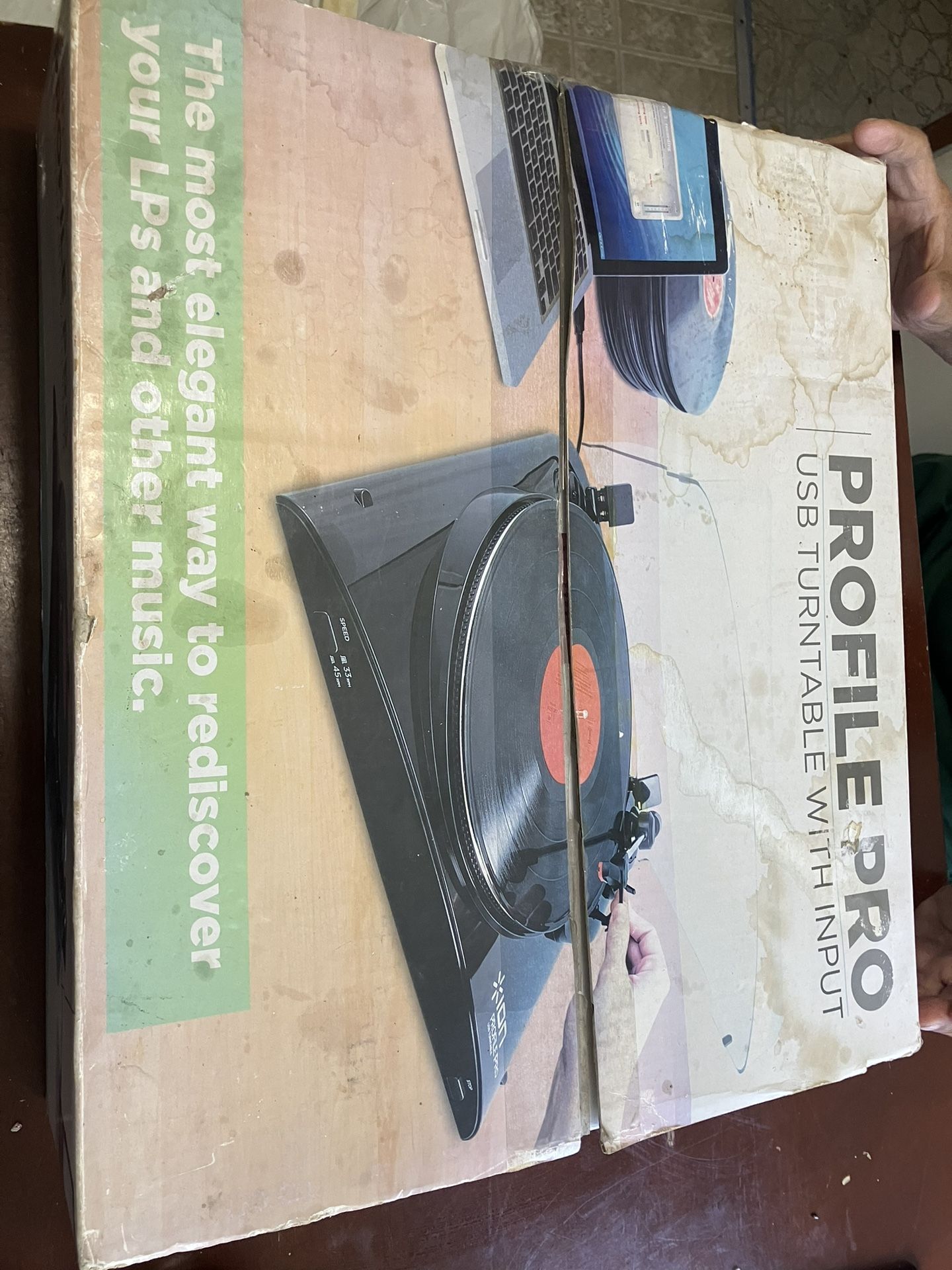 $50, ION Profile Pro Turntable With USB