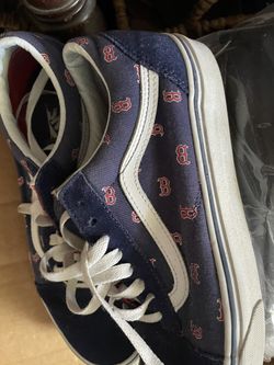 Red Sox vans Size 8.5 Men 10 Women 