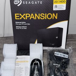 Seagate Expansion 20TB External Hard Drive (USB 3.0) 💛🖤
