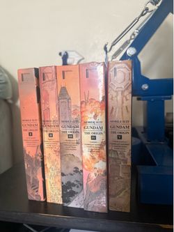 Gundam origins hard covers 1-5