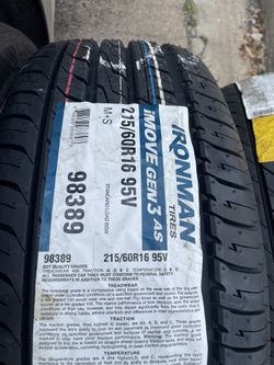 2 Brand New Tires  215/60/16