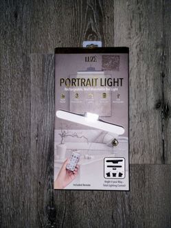 NEW portrait Light rechargeable wall mountable bar light