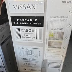 Vissani portable Air Conditioner 150 Square Feet 