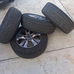 16in Honda Oem Sport Weels And Tires 