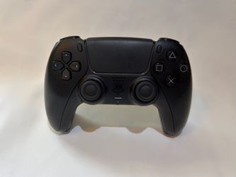 Black Sony PS5 DualSense Controller - Tested and Cleaned